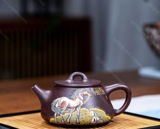 精工作品推薦！品名：馬到成功，泥料：原礦